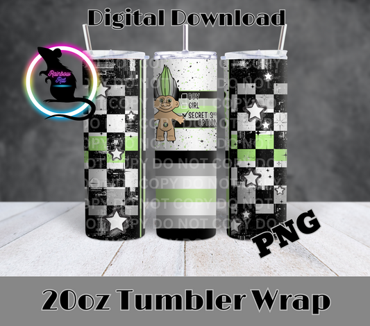 Pride Troll- 20oz Tumbler Wrap