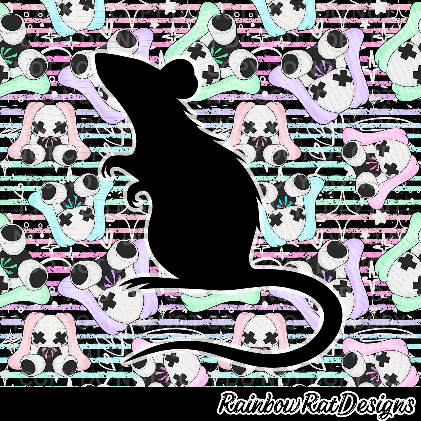 Easter Bunny- Seamless Singles