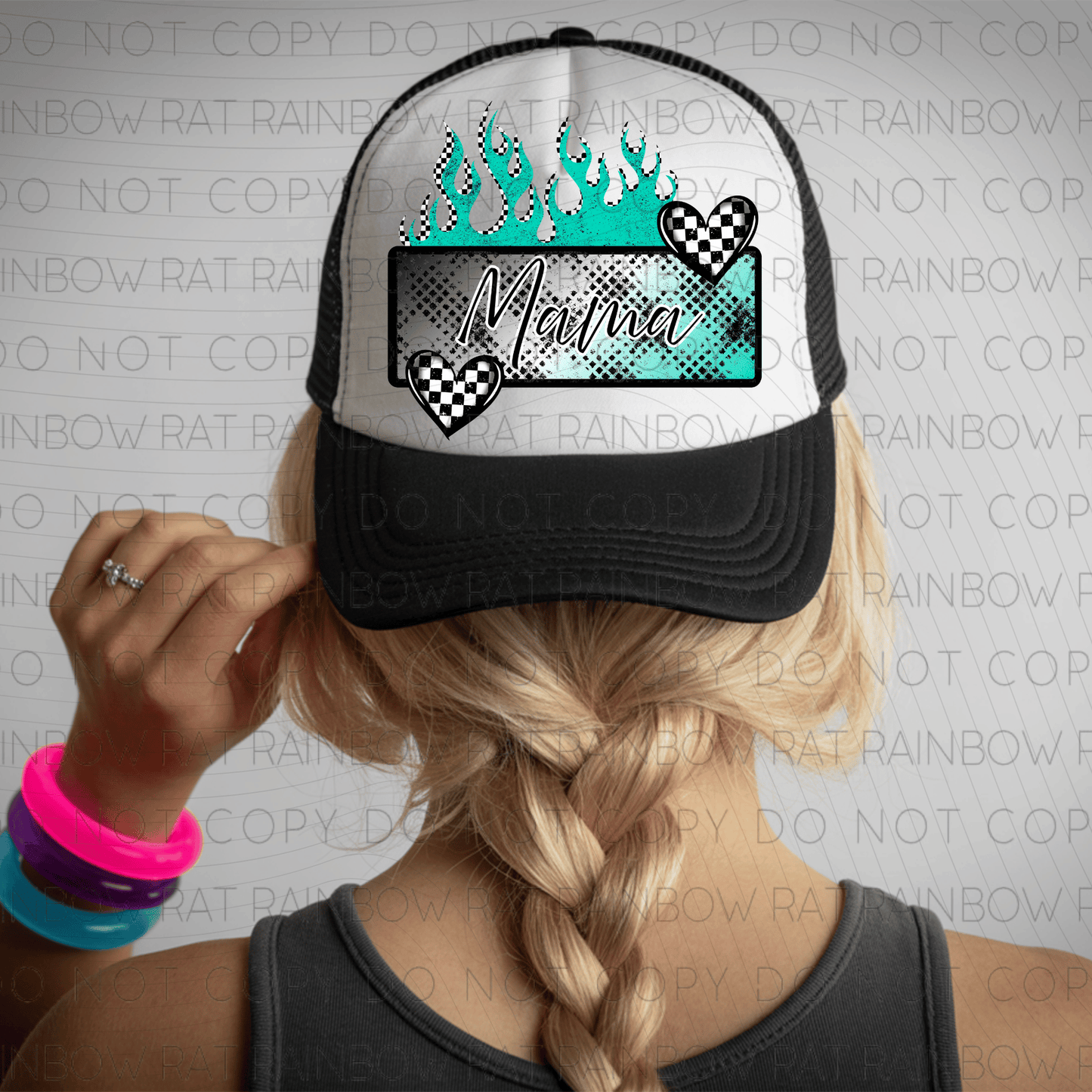 Flames Name Plate- PNG Single