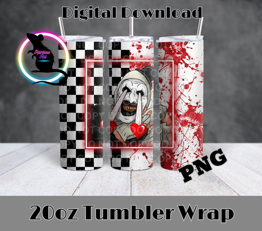 Art- 20oz Tumbler Wrap