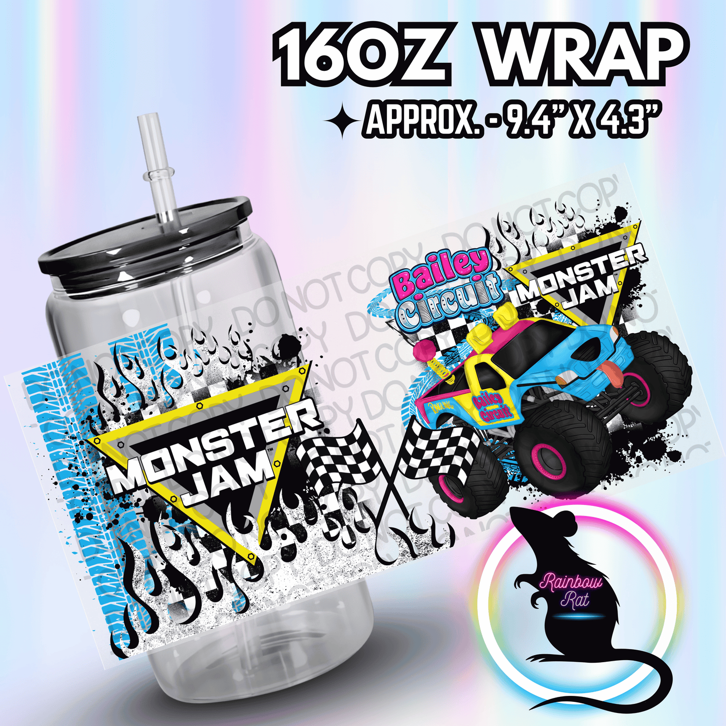 Flaming M.Trucks- Libby Wrap Singles