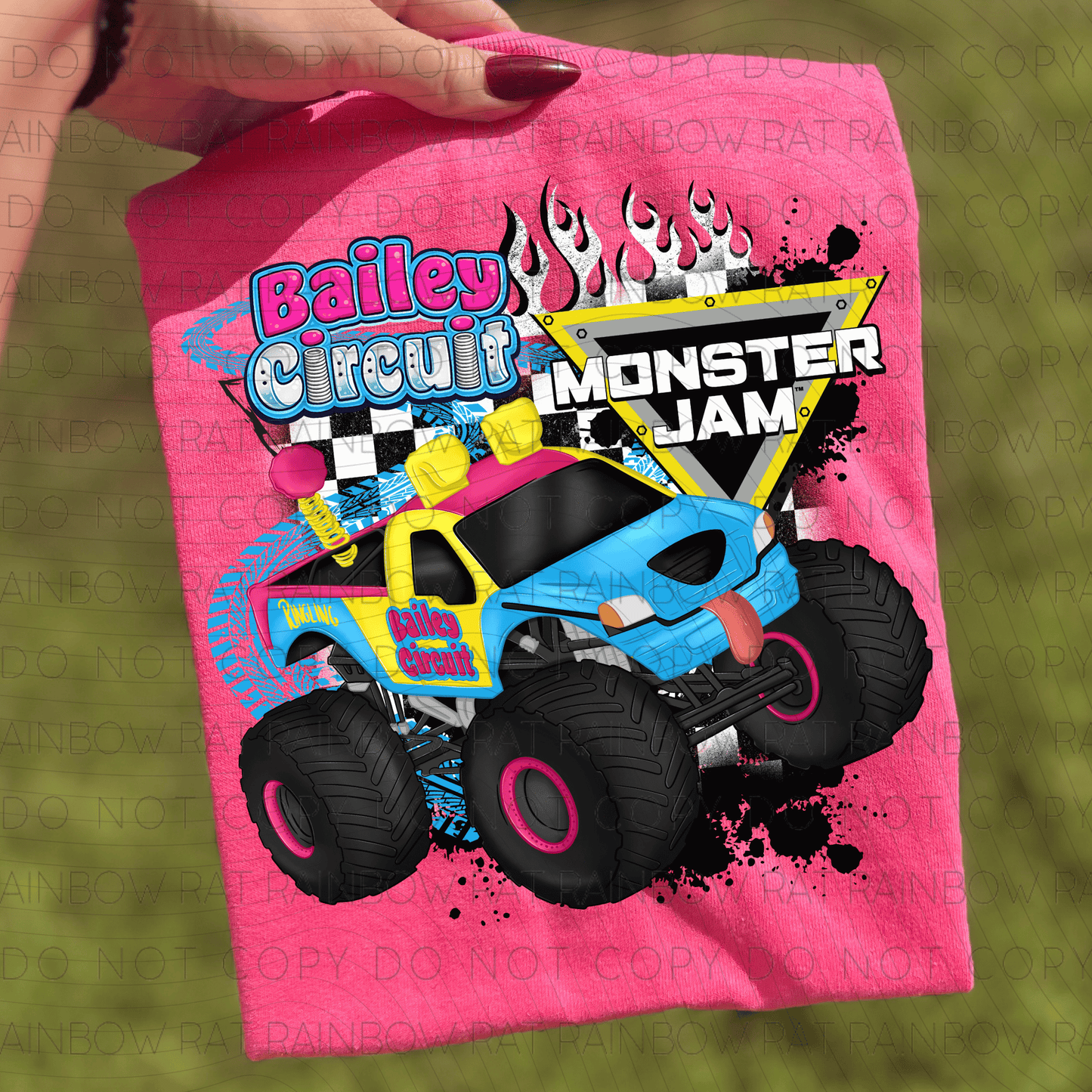 Flaming M.Trucks- PNG Singles