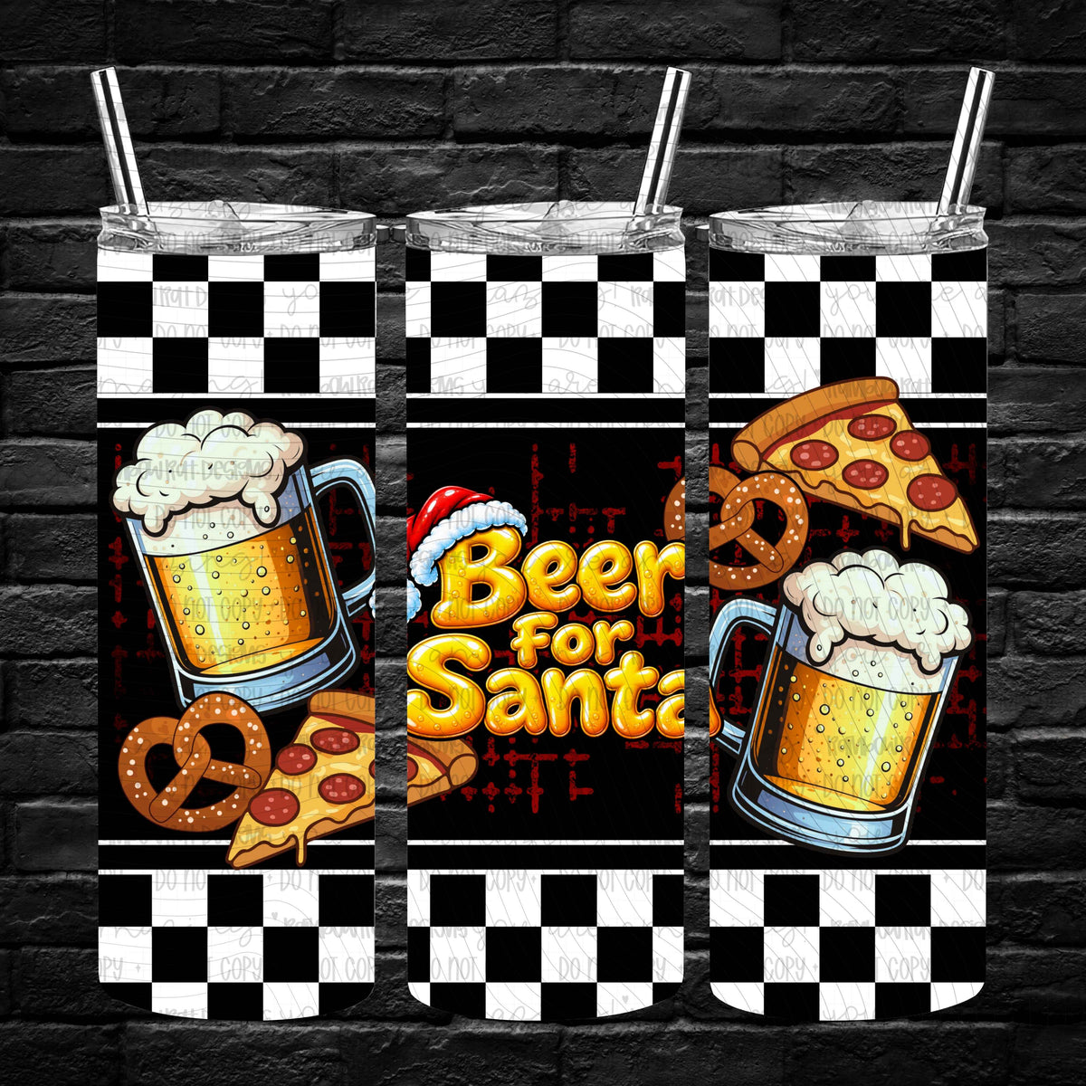 For Santa- 20oz Wrap Singles