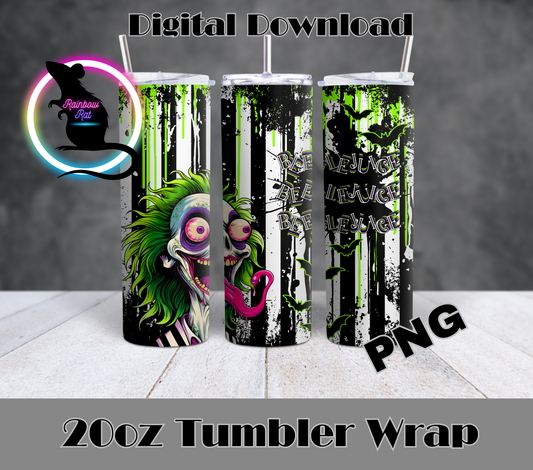 Beetle Grunge- 20oz Tumbler Wrap