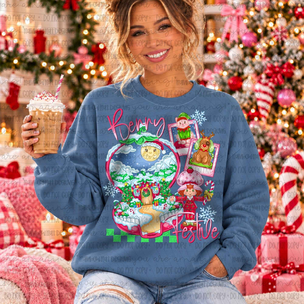 Christmas Throwback Collab- Digital Dreams & VA Services | Renewed Hope Digitals | Rainbow Rat Designs