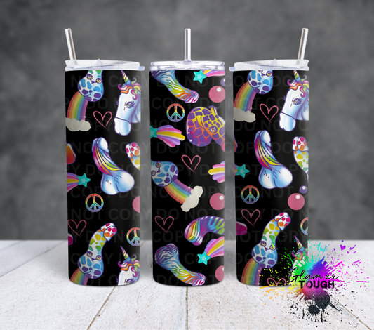 Black LF Dicks- 20oz Tumbler
