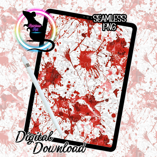 Blood & Lace- Seamless Design