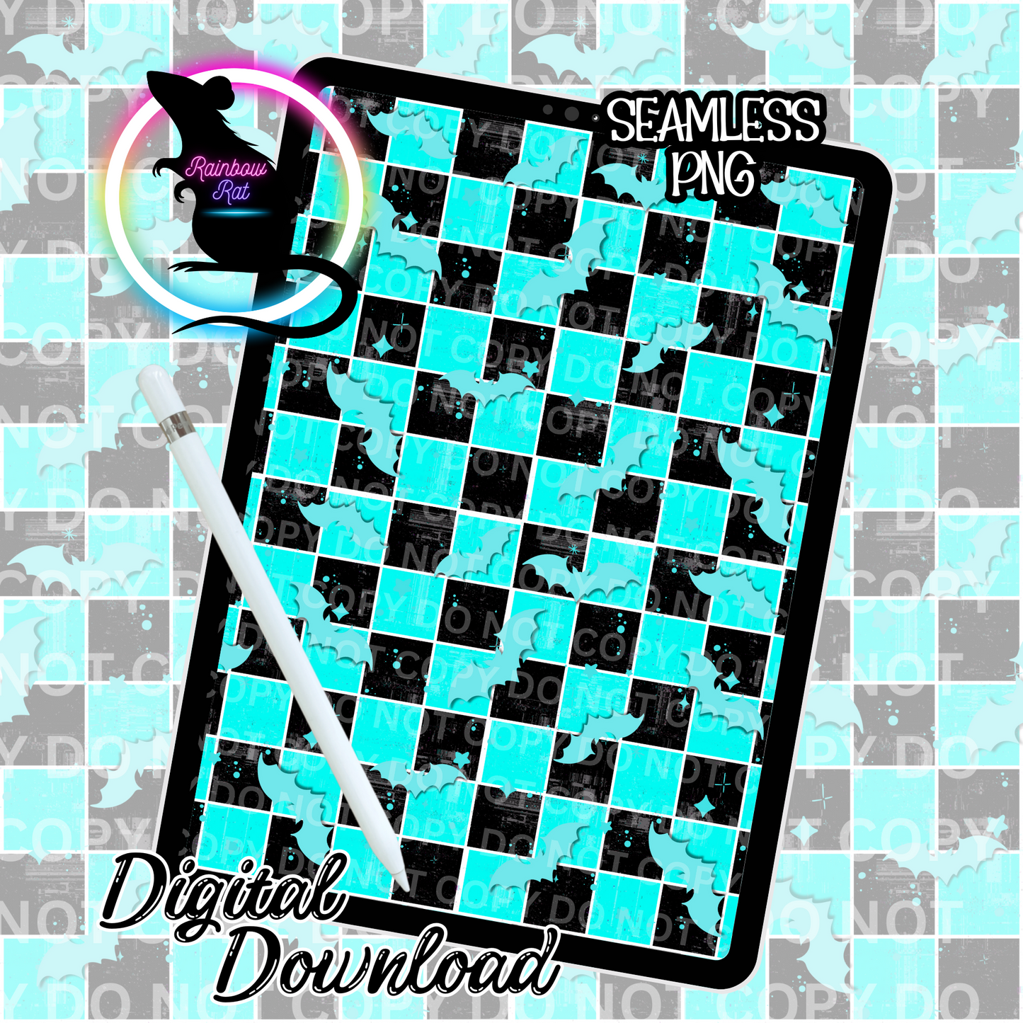 Ghost Boy- Seamless Design Singles
