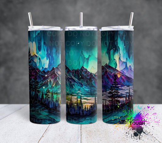 Blue Mountain View- 20oz Tumbler