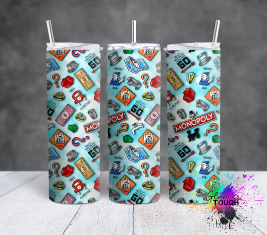 Board Game- 20oz Tumbler