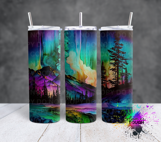 Northern Lights- 20oz Tumbler