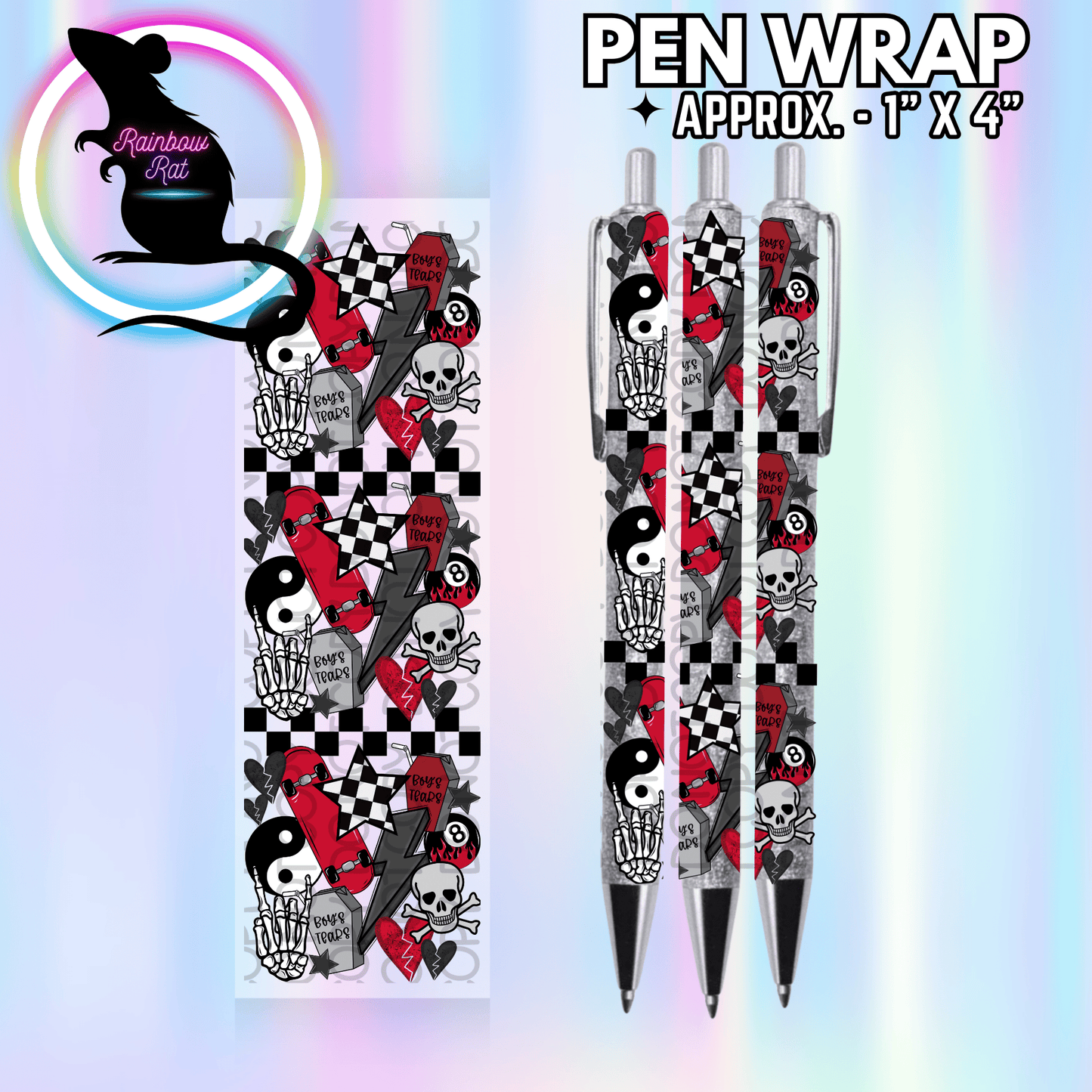 Boys Tears- Pen Wrap