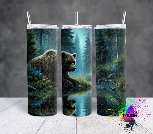 Grizzly Bear- 20oz Tumbler