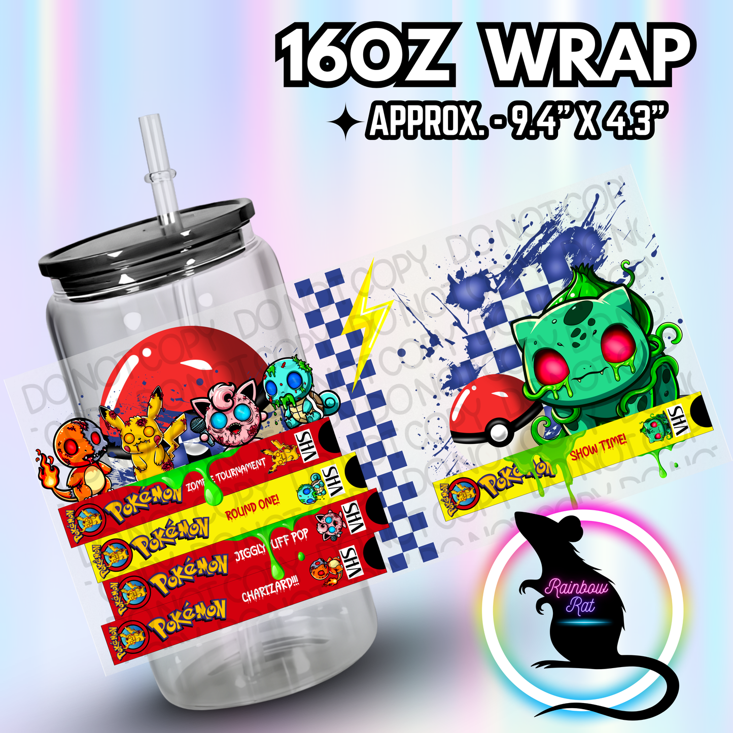 Zombie VHS- Libby Wrap Singles
