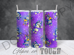 Character Collection- 20oz Sublimated Tumbler (straw included)