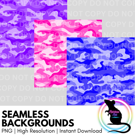 Camo- Seamless Background (3 pack)