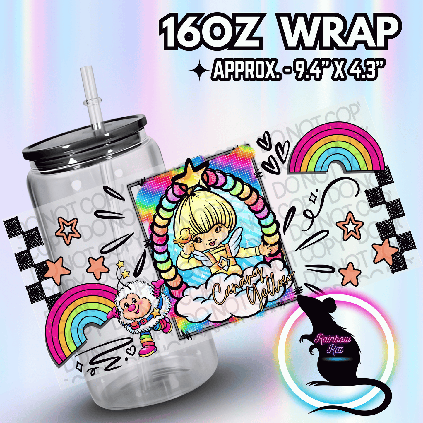 Rainbow Friends- Libby Wrap Singles