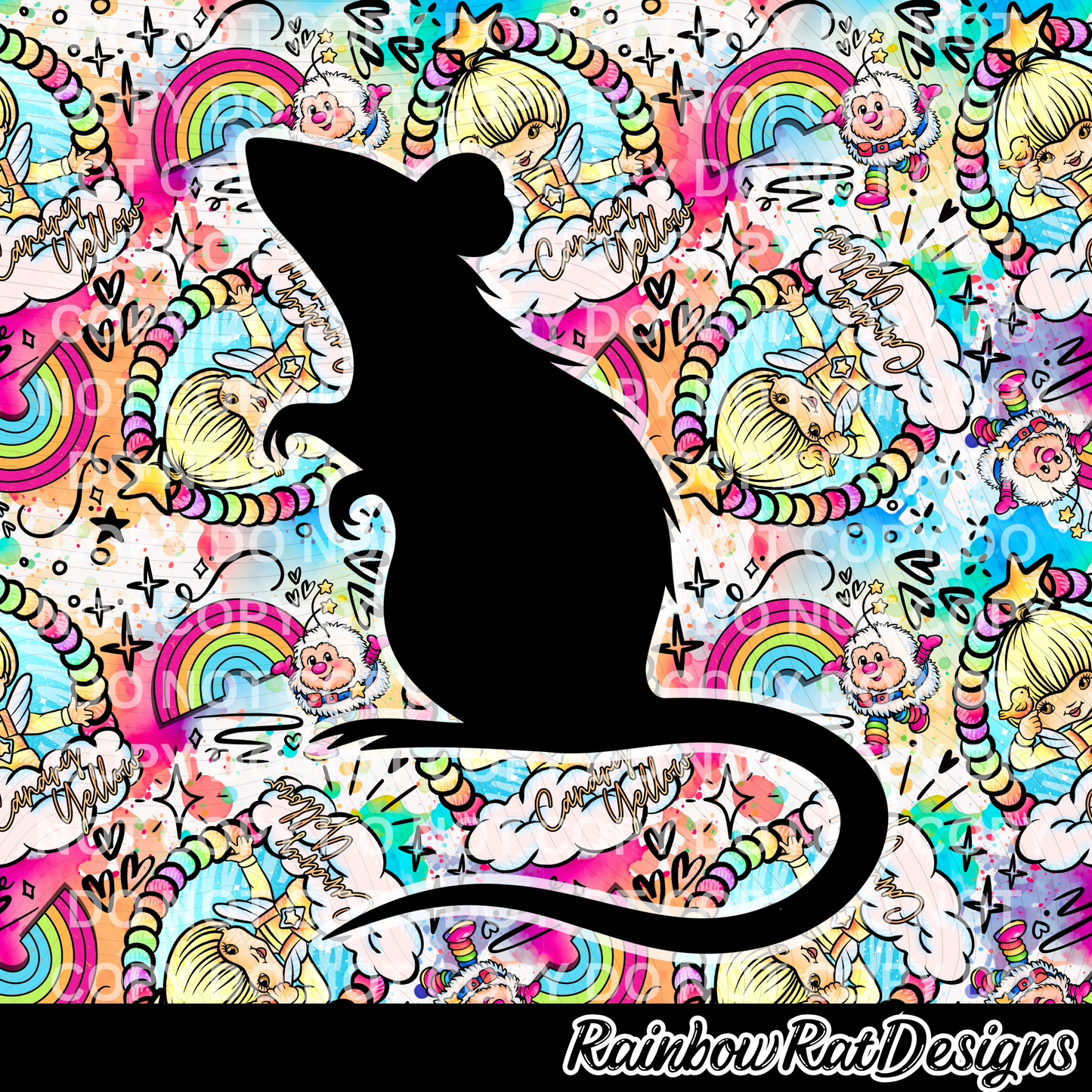 Rainbow Friends- Seamless Design Singles