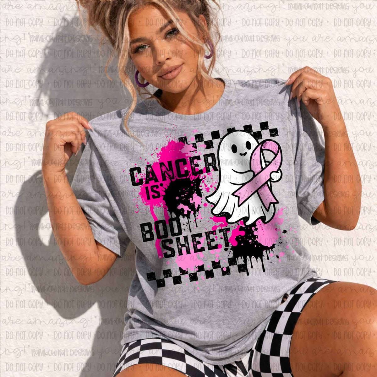 Cancer Is Boo Sheet- PNG Single