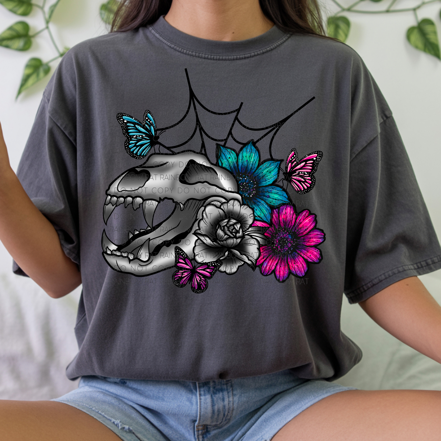 Skulls & Florals- PNG Singles