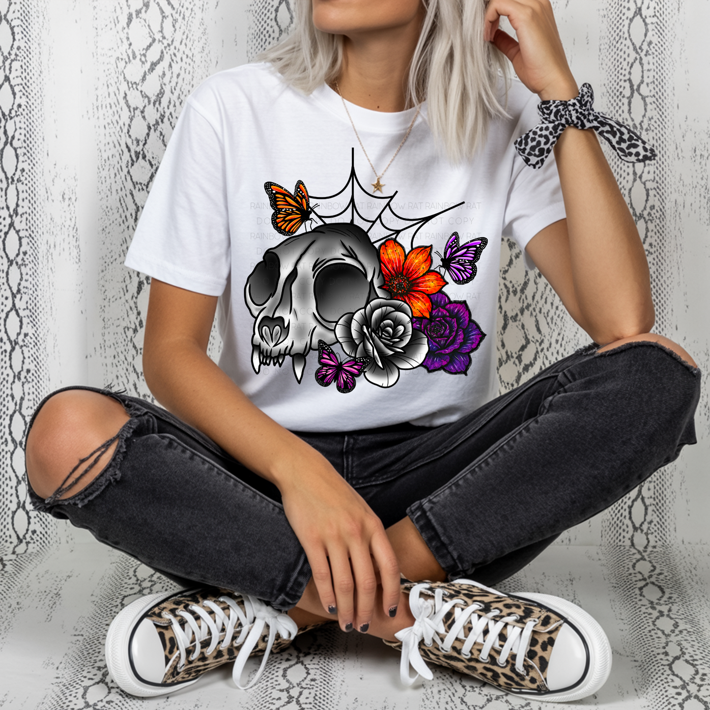 Skulls & Florals- PNG Singles