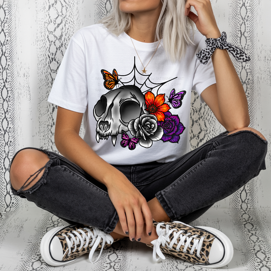 Skulls & Florals- PNG Singles