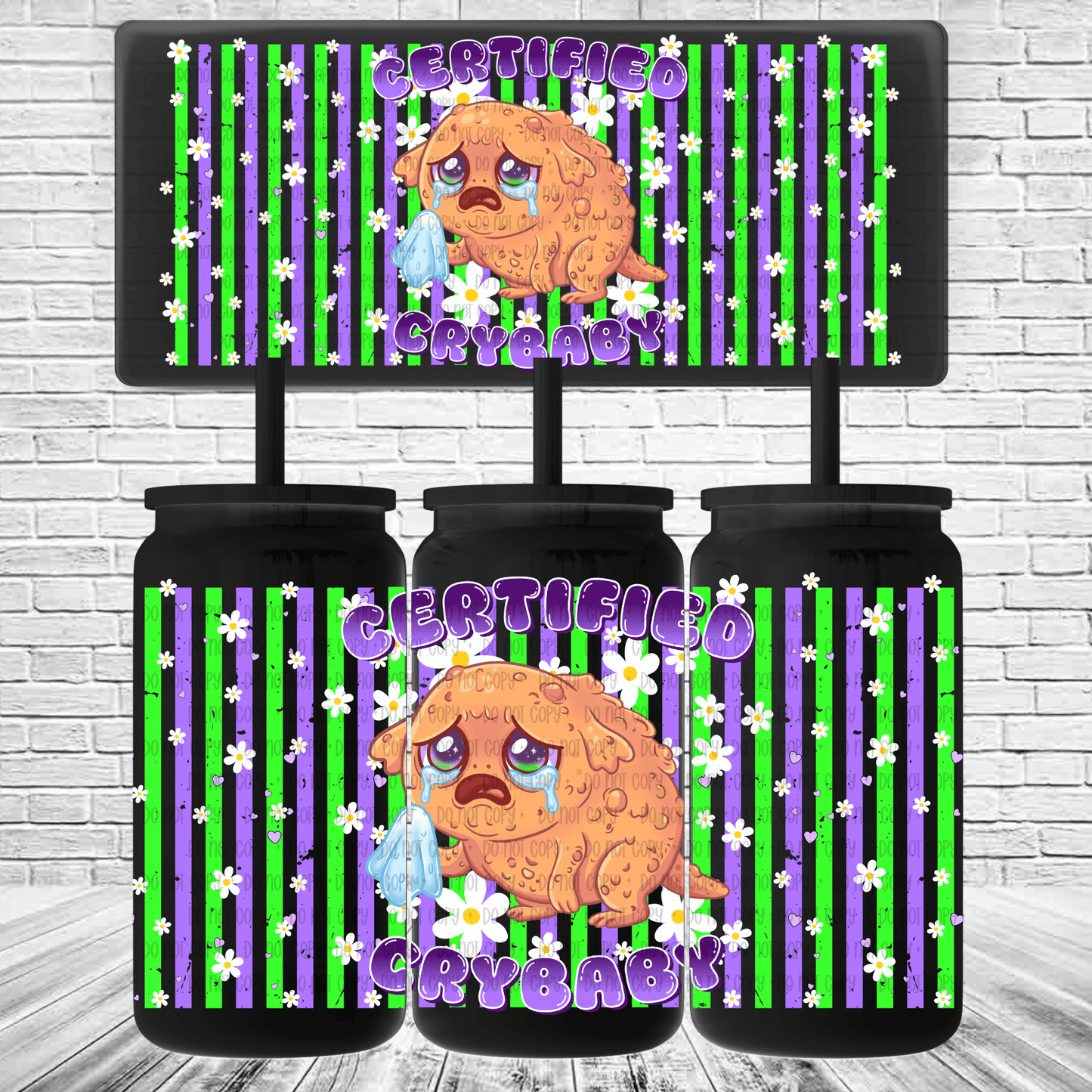 Cryptid Cuties- 16oz Libby Wrap Singles