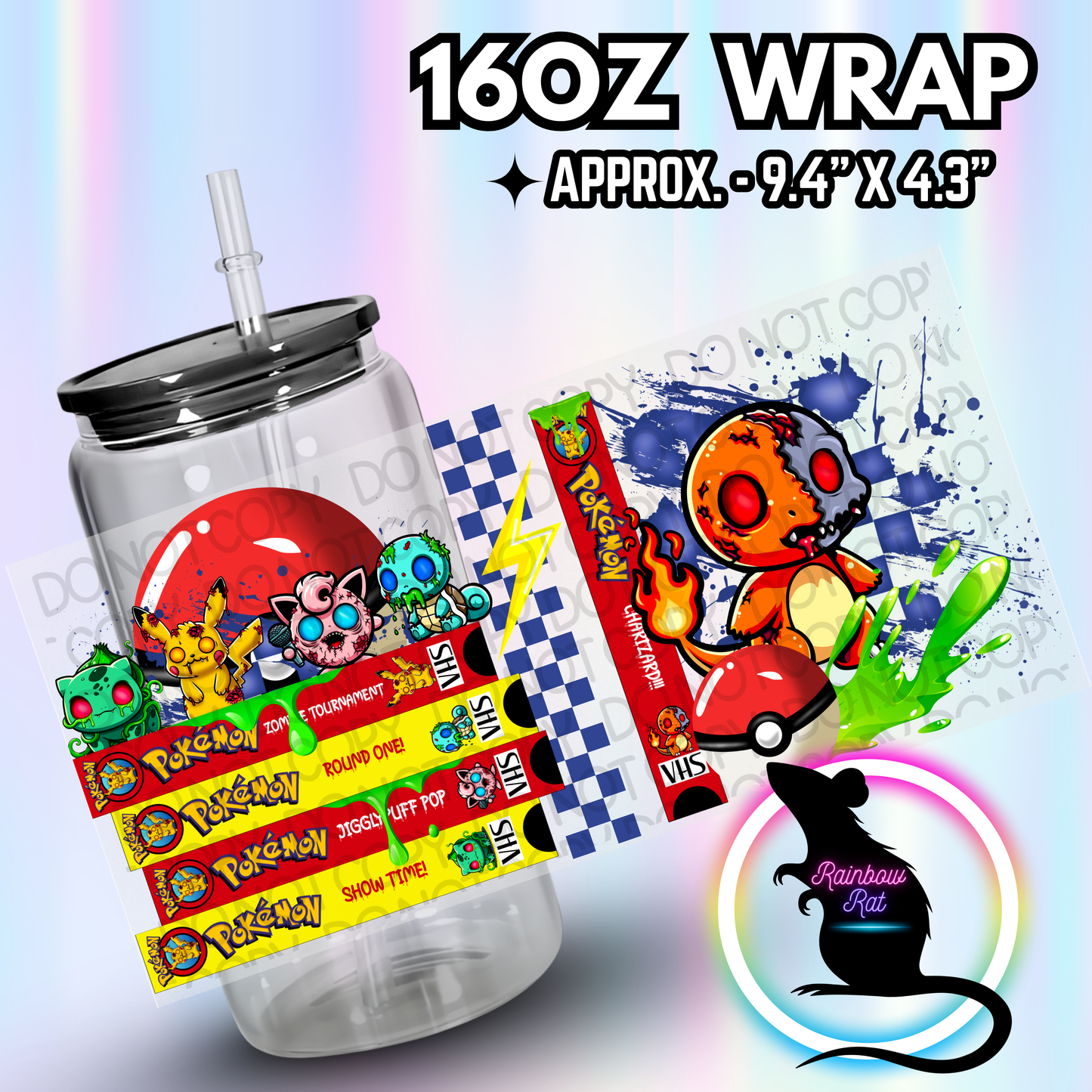 Zombie VHS- Libby Wrap Singles