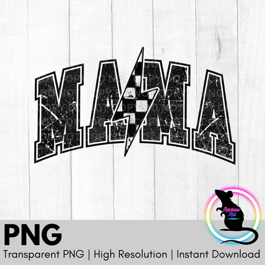 Varsity Mama- PNG