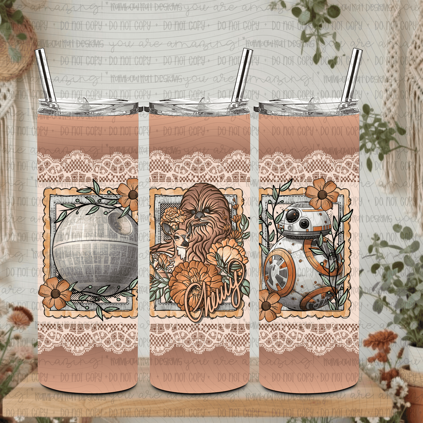 The Force of Nature- 20oz Tumbler Wrap Singles