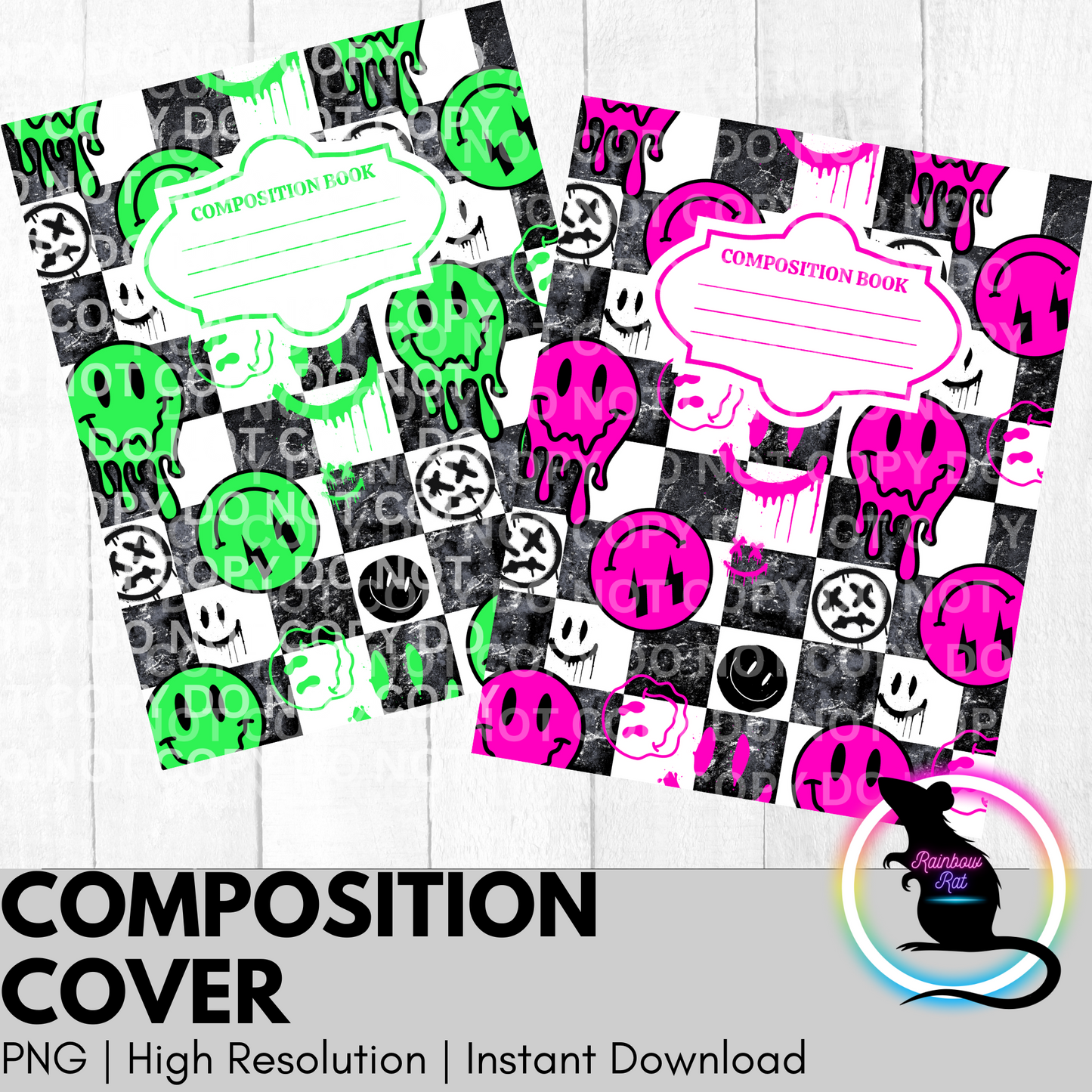 Composition Covers (2 pack)