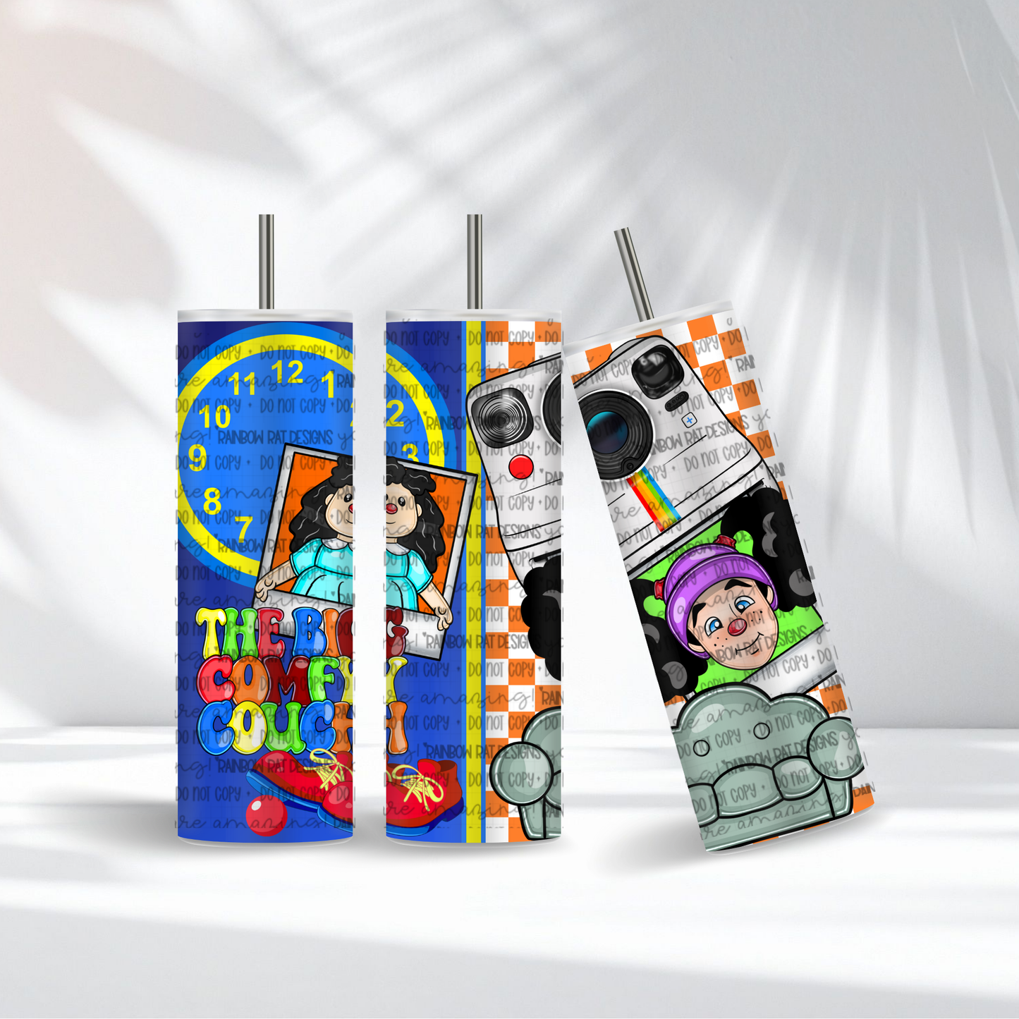 Polaroid Flashback Vol. 2- 20oz Tumbler Wrap Singles