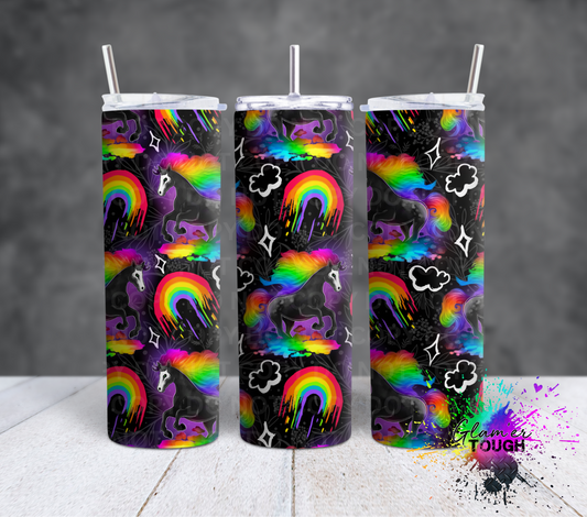 Rainbows & Unicorns- 20oz Tumbler