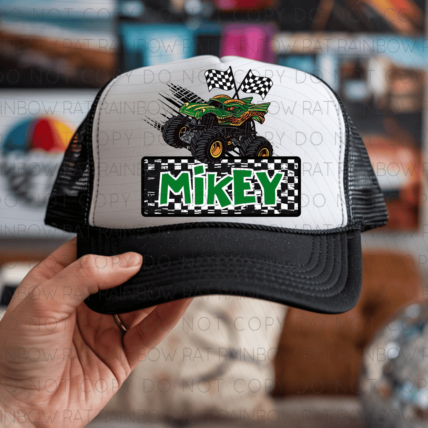 Dragon M.Truck Name Plate- PNG Single