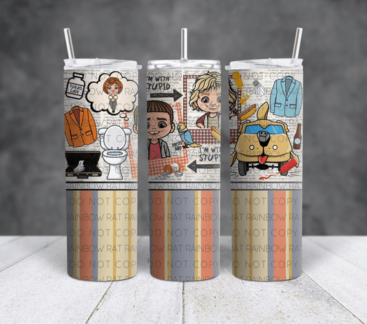 Movie Night📼🍿- 20oz Tumbler Wrap Singles