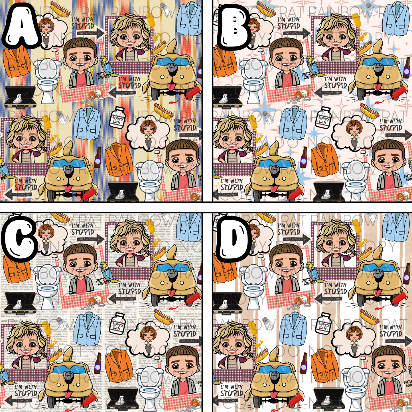 Movie Night📼🍿- Seamless Design Singles