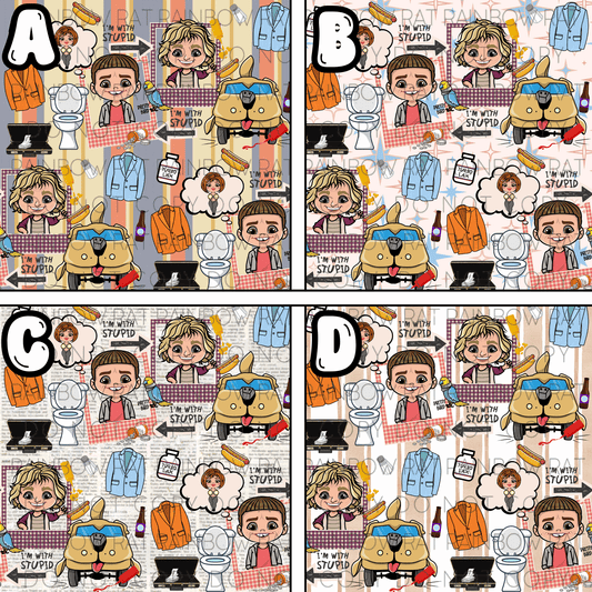 Movie Night📼🍿- Seamless Design Singles