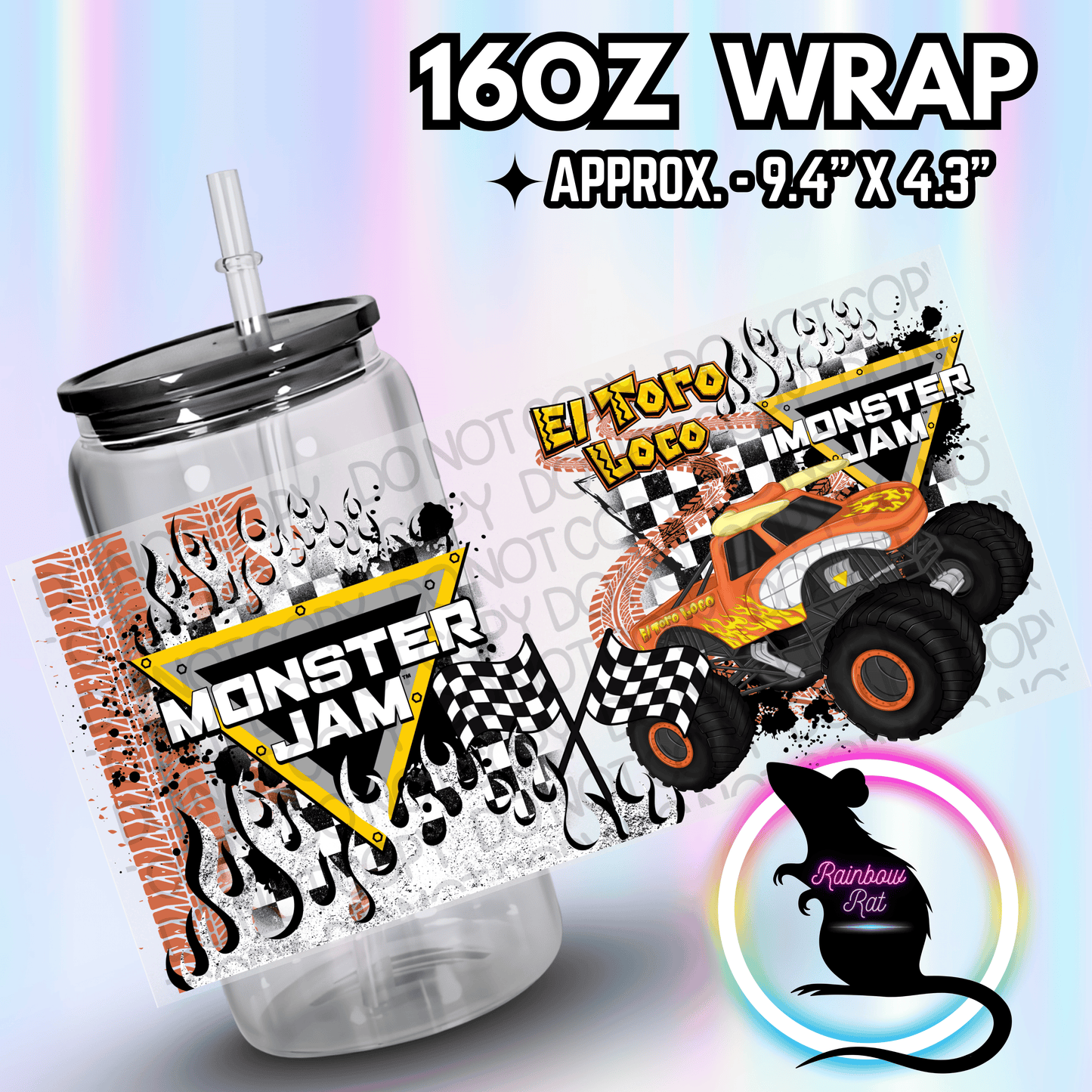 Flaming M.Trucks- Libby Wrap Singles