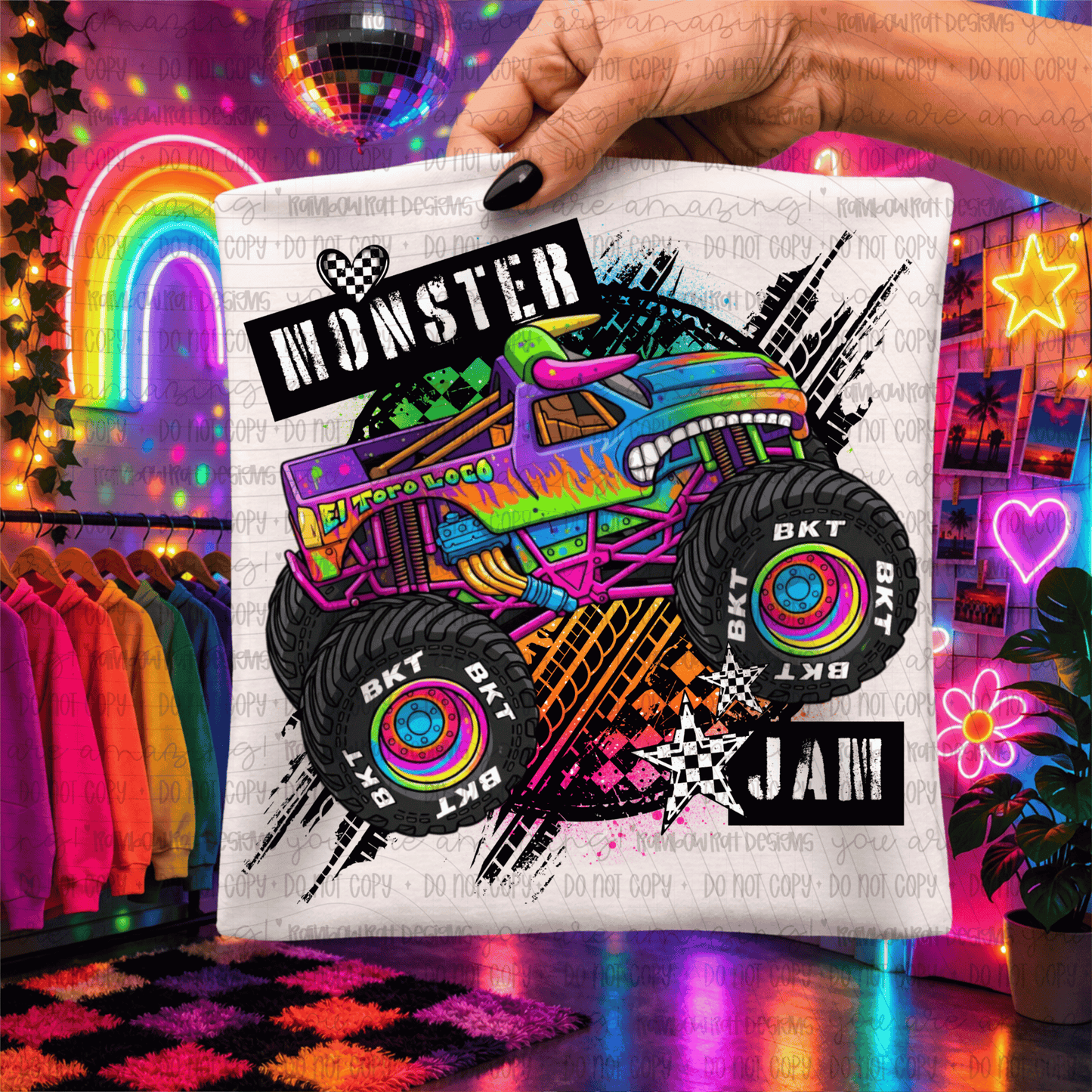 Rainbow M.Trucks -Bundle