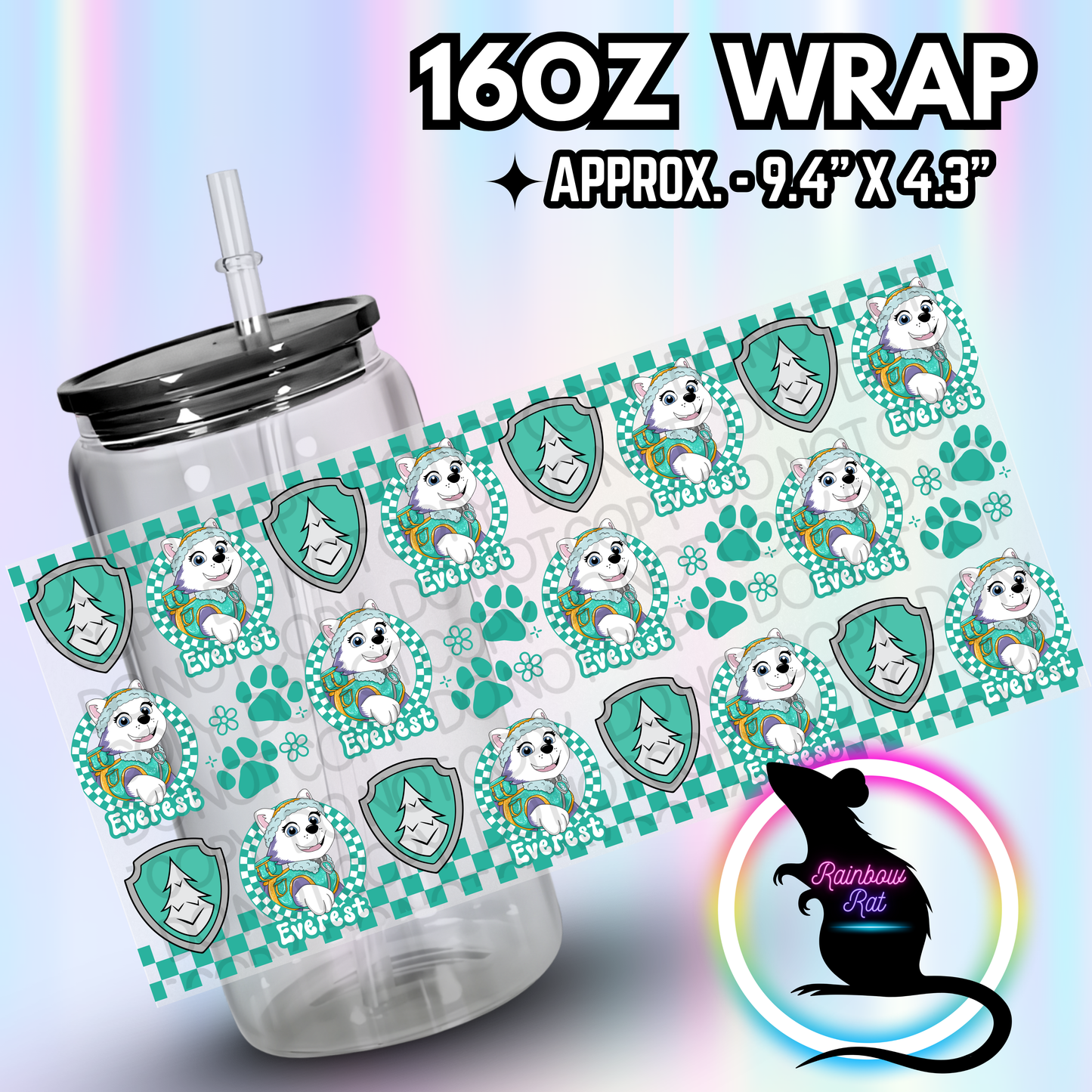 Patrol Dogs Tiled-Libby Wrap Singles