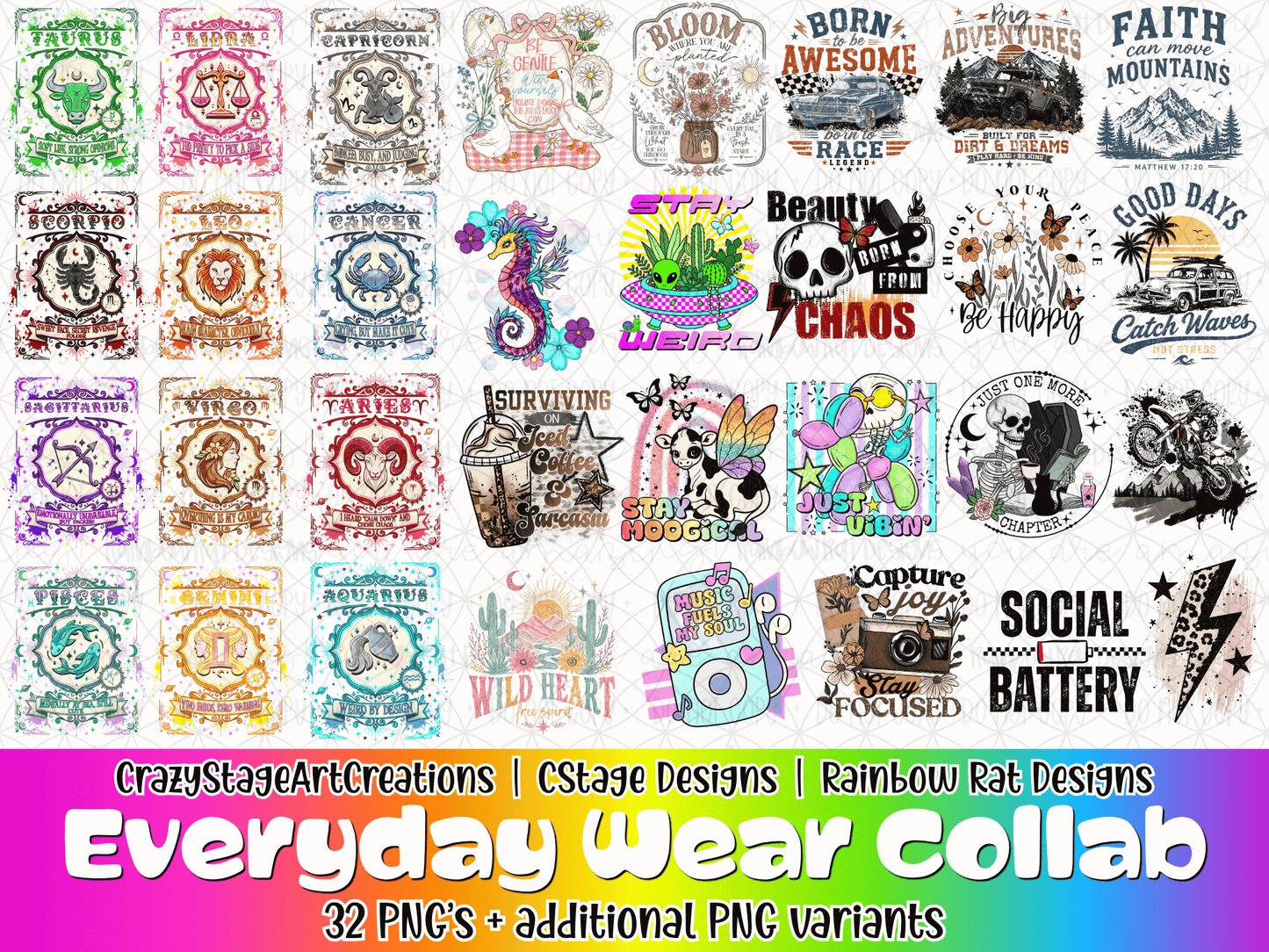 Everyday Wear- PNG Only Collab- CSAC | CStage | RRD