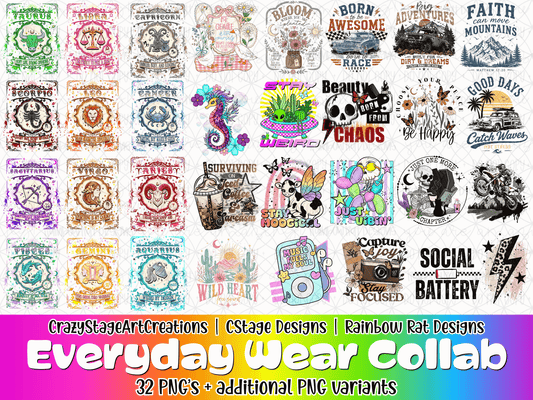 Everyday Wear- PNG Only Collab- CSAC | CStage | RRD