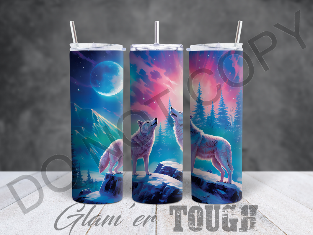 Wildlife Collection- 20oz Sublimated Tumbler (straw included)