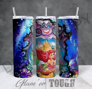 Character Collection- 20oz Sublimated Tumbler (straw included)