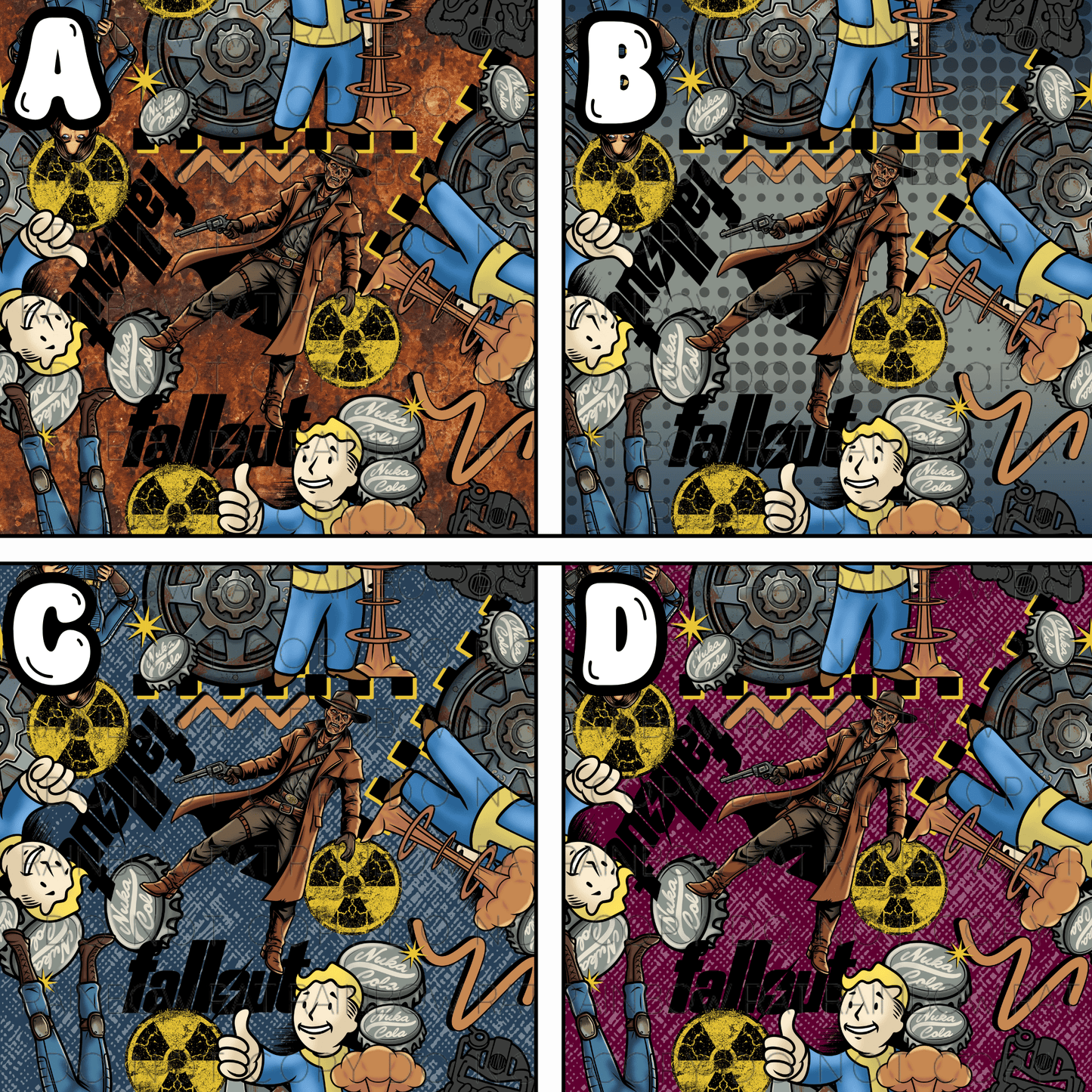 Character Craze- Seamless Design Singles