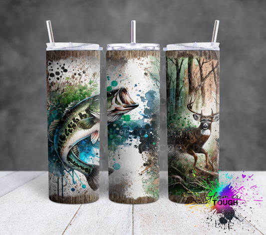 Hunting & Fishing- 20oz Tumbler
