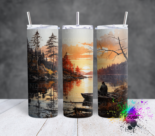 Fishing Boat- 20oz Tumbler
