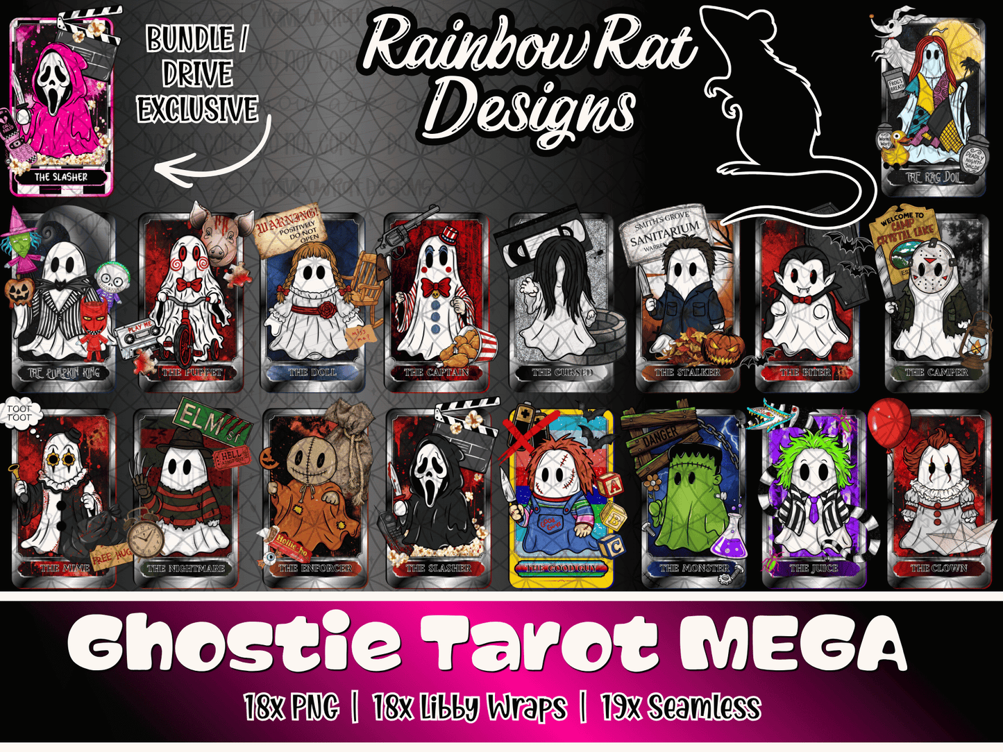 Ghostie Tarot - MEGA Bundle