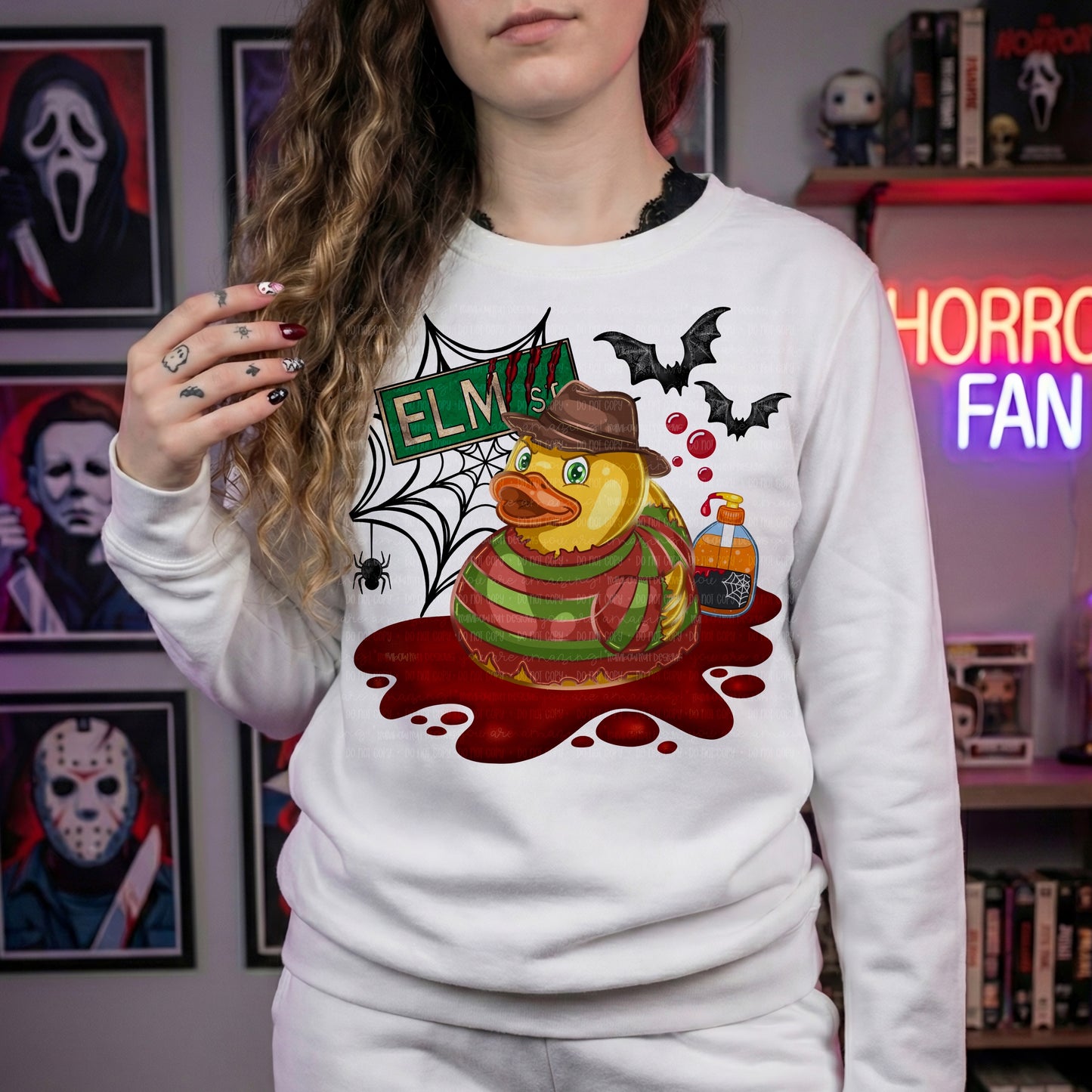 Horror Duckies- PNG Singles