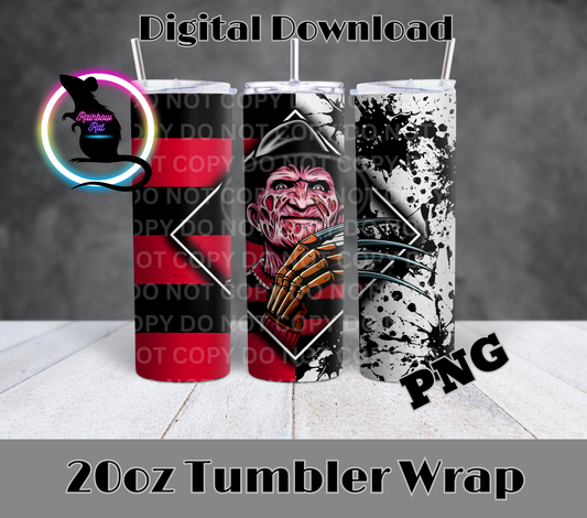 Freddy- 20oz Tumbler Wrap